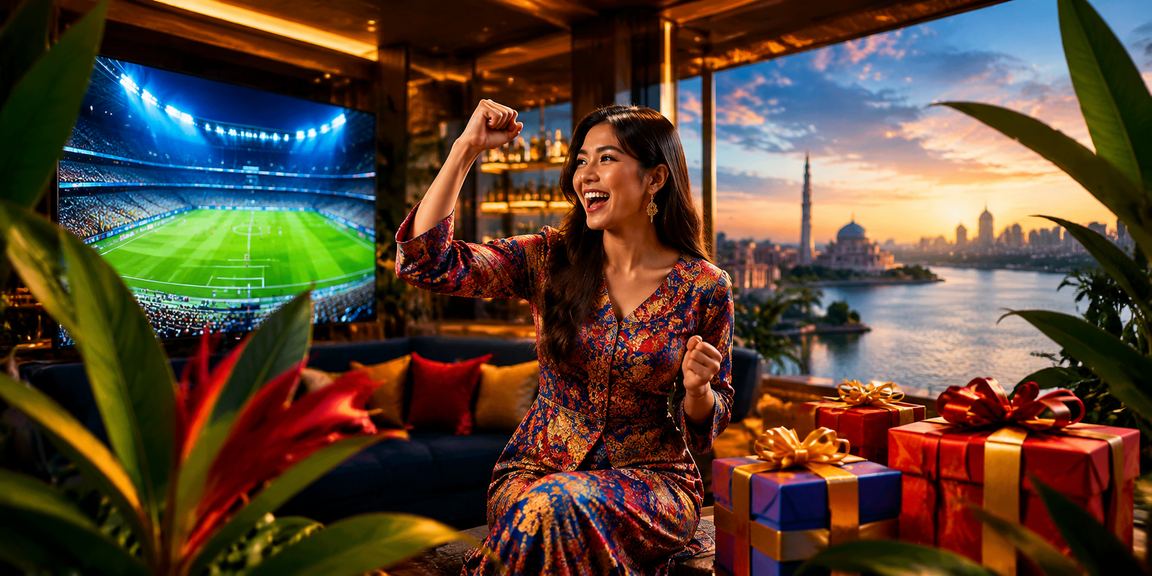 Promosi bonus deposit f450 untuk pemain Malaysia dengan tema batik Putrajaya